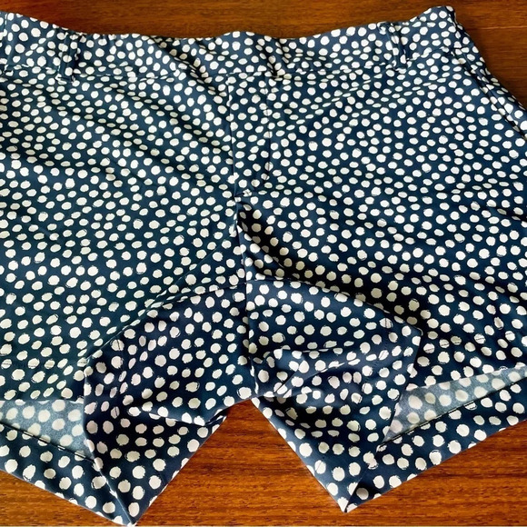 Spanx Navy Painted Polka Dot Sunshine 6" Shorts size extra large - Picture 4 of 12